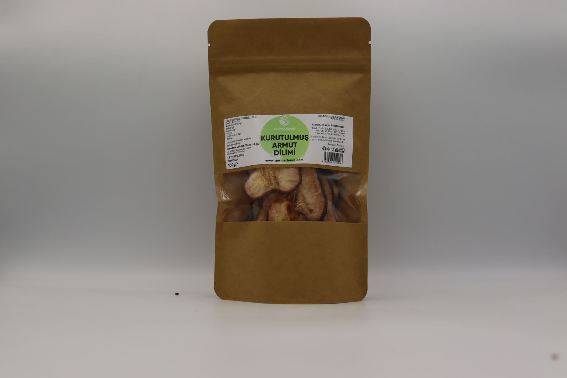 Armut Dilimi 100g (Kurutulmuş)