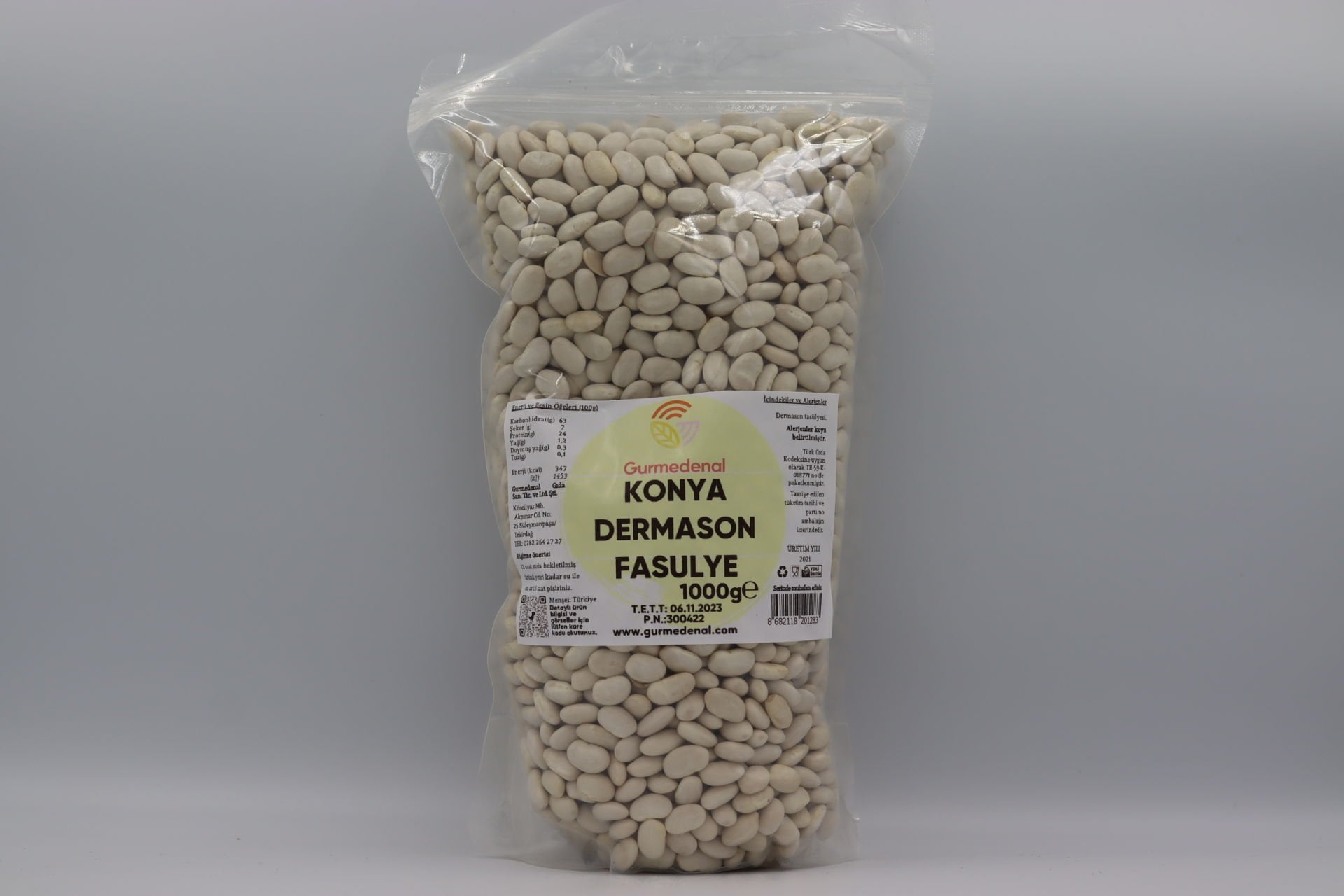 Konya Dermason Kuru Fasulye 1000g