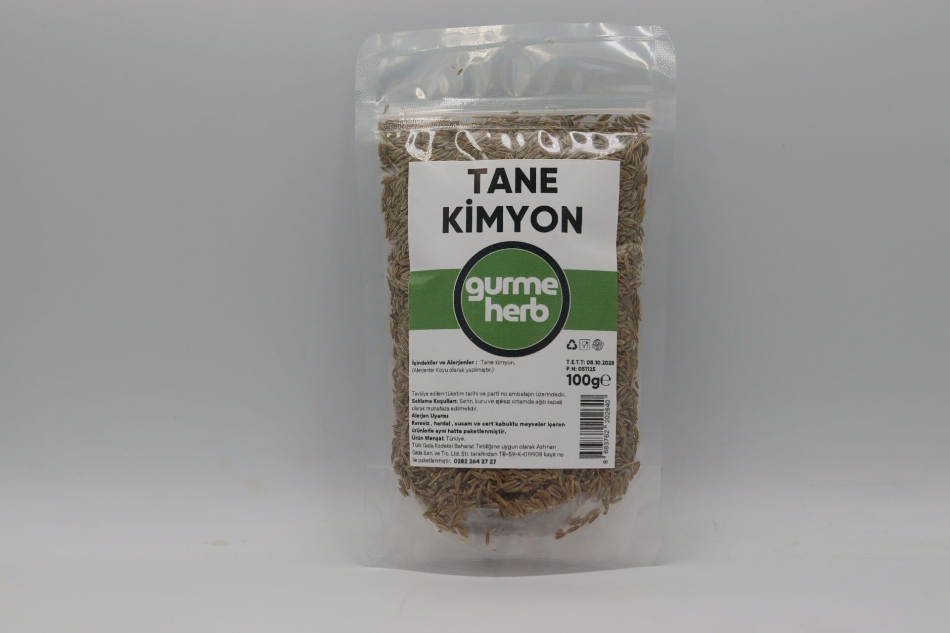 Tane Kimyon 100g (Gurmeherb)