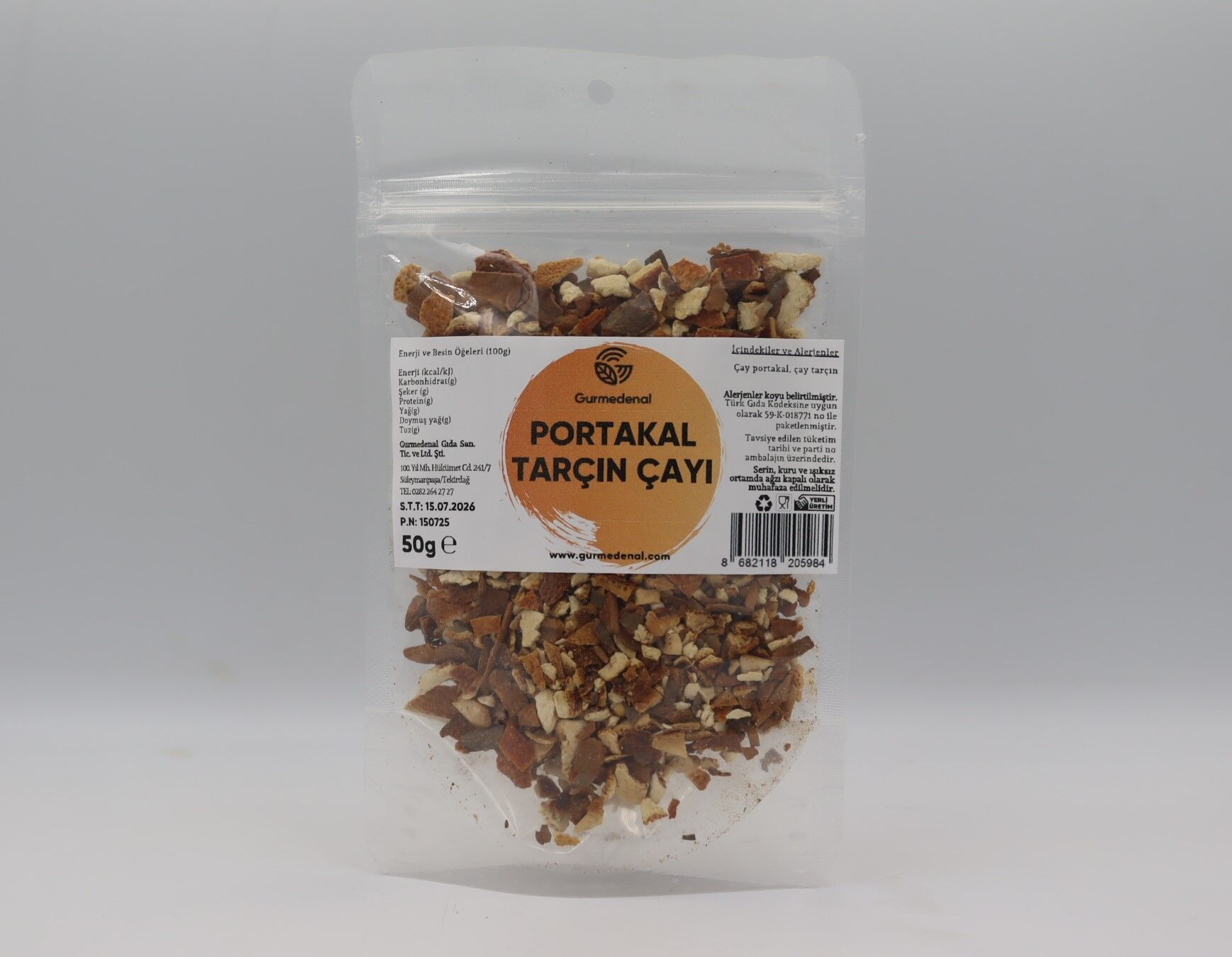 Portakal Tarçın Çayı 50g