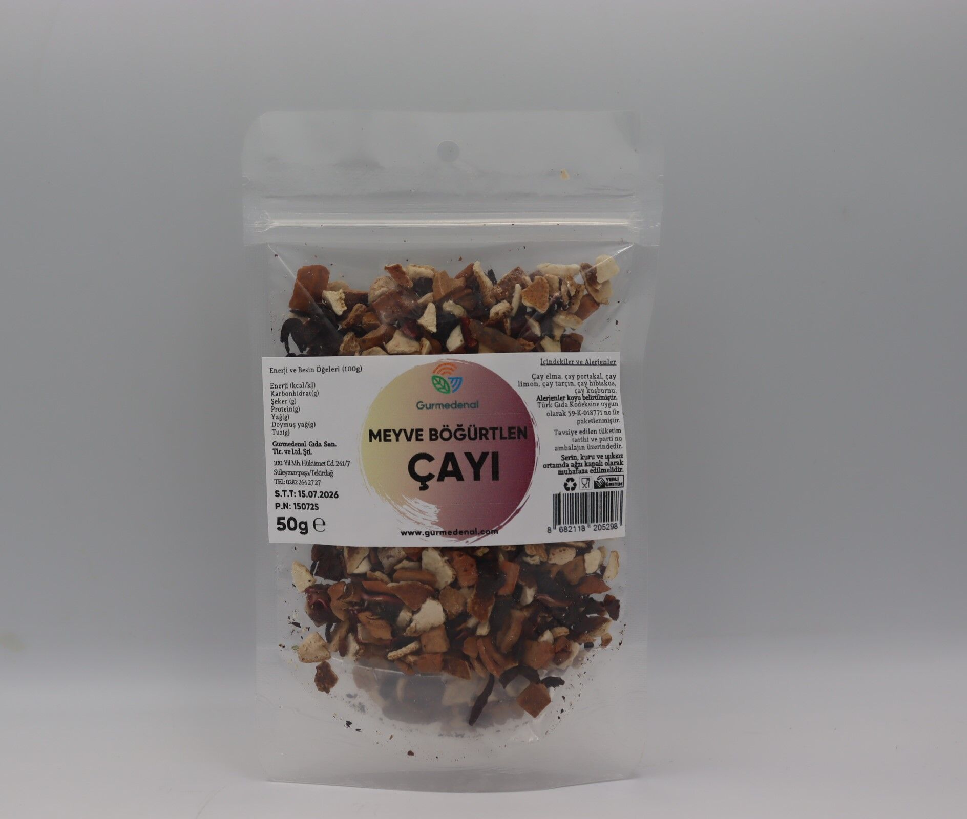 Meyve Böğürtlen Çayı 50g