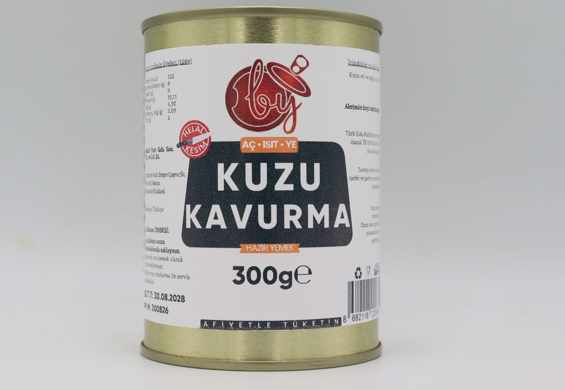 BekikYurt Kuzu Kavurma 300g