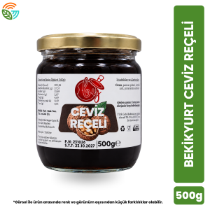 Bekikyurt Ceviz Reçeli 500g (Bütün Cevizli)