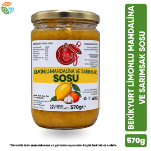 Bekikyurt Limonlu Sosu 570g( Mandalina ve Sarımsaklı)