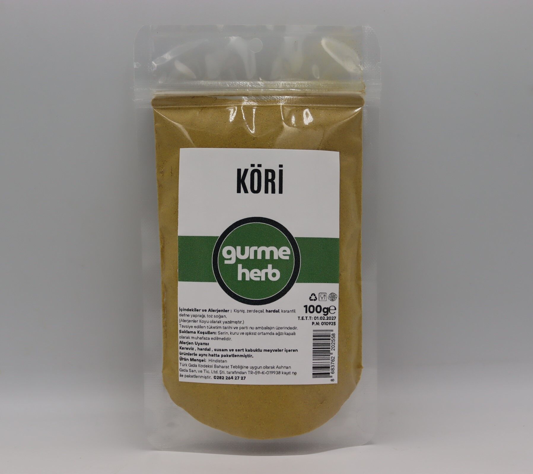Köri 100g (Gurmeherb)