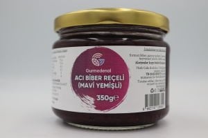 Acı Biber Reçeli 350g (Mavi Yemişli)