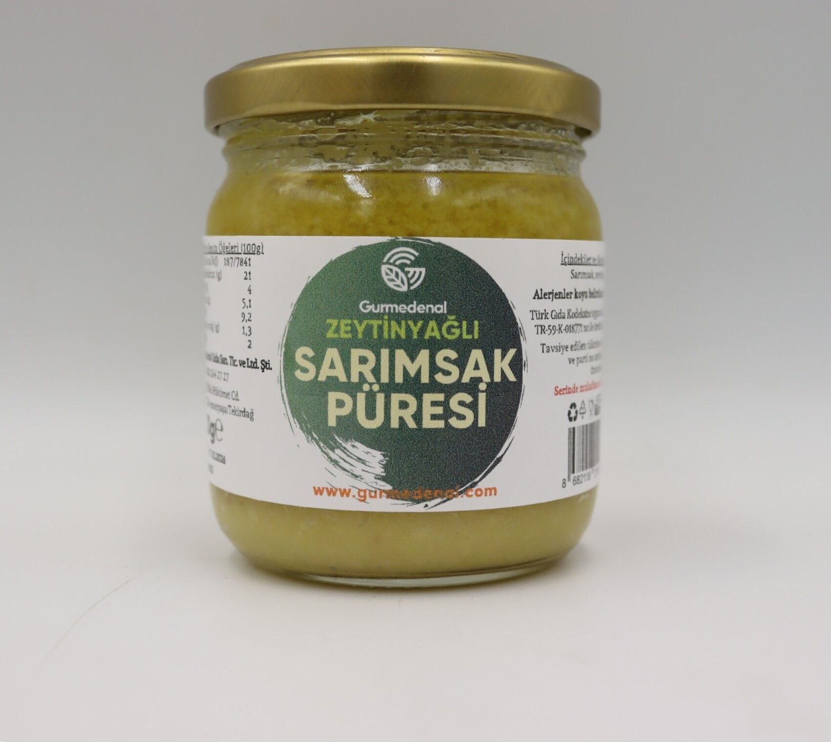 Sarımsak Püresi (Zeytinyağlı) 180g