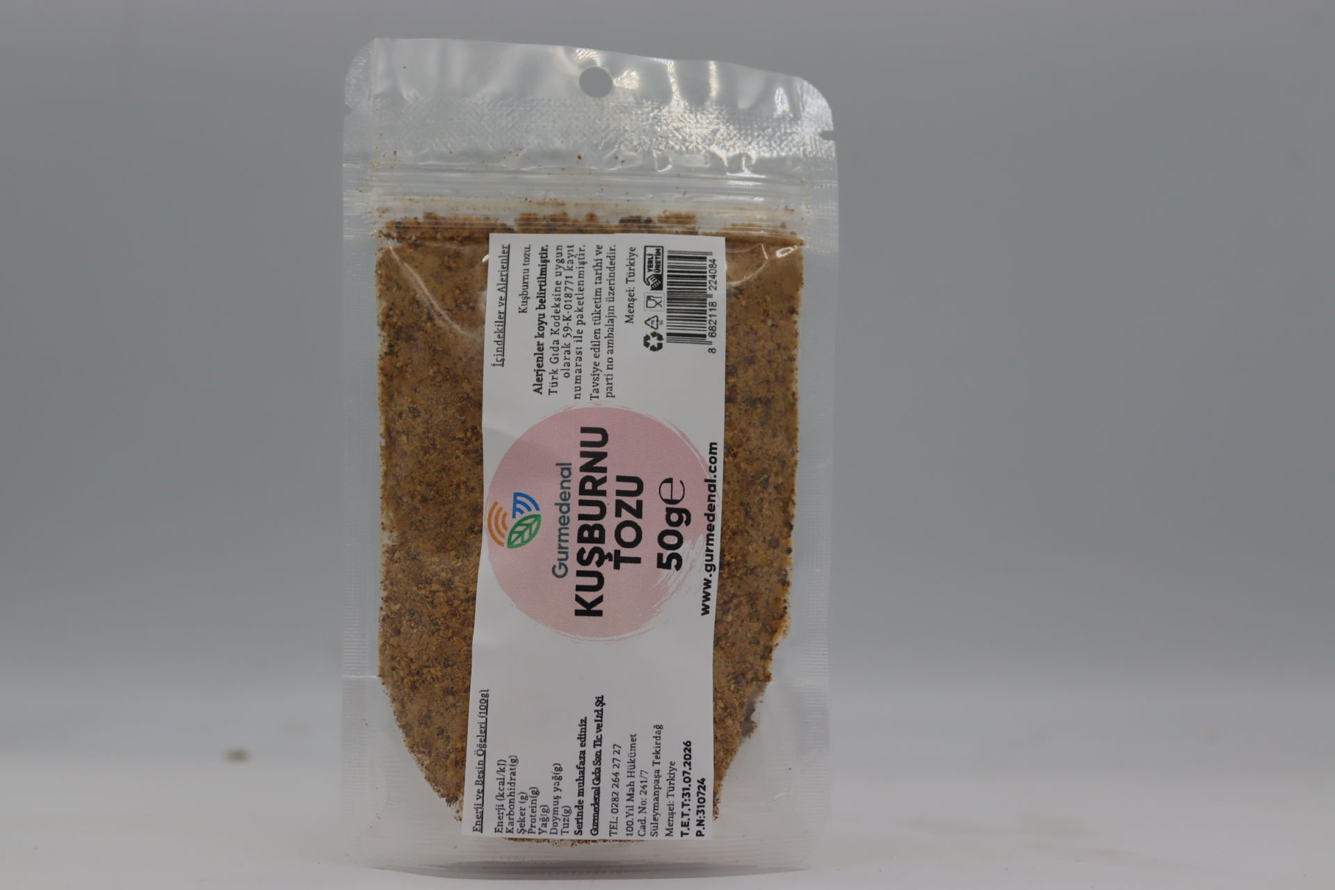 Kuşburnu Tozu 50g (Doğal C Vitamini)
