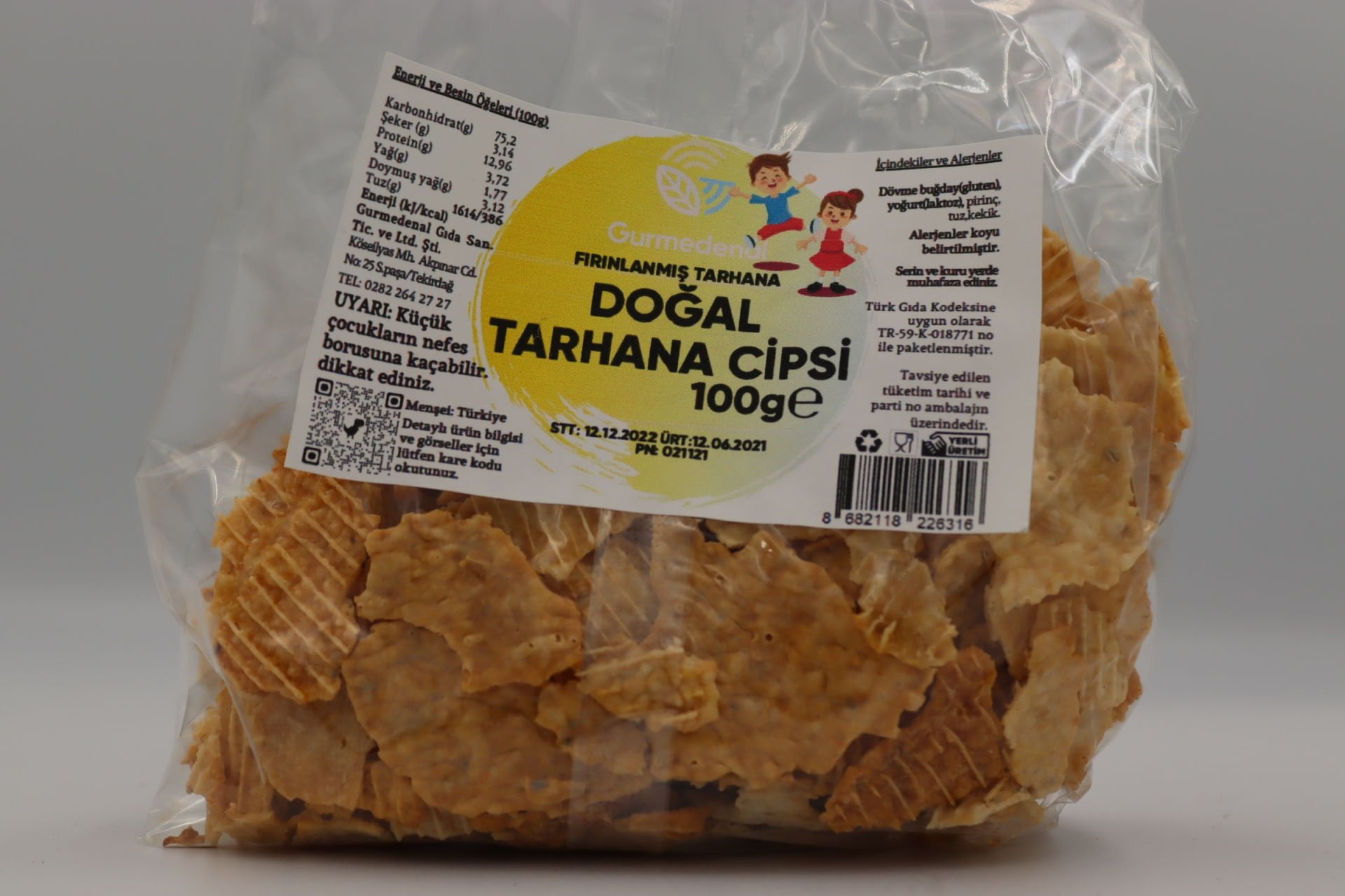 Tarhana Cipsi (Fırınlanmış) 100g