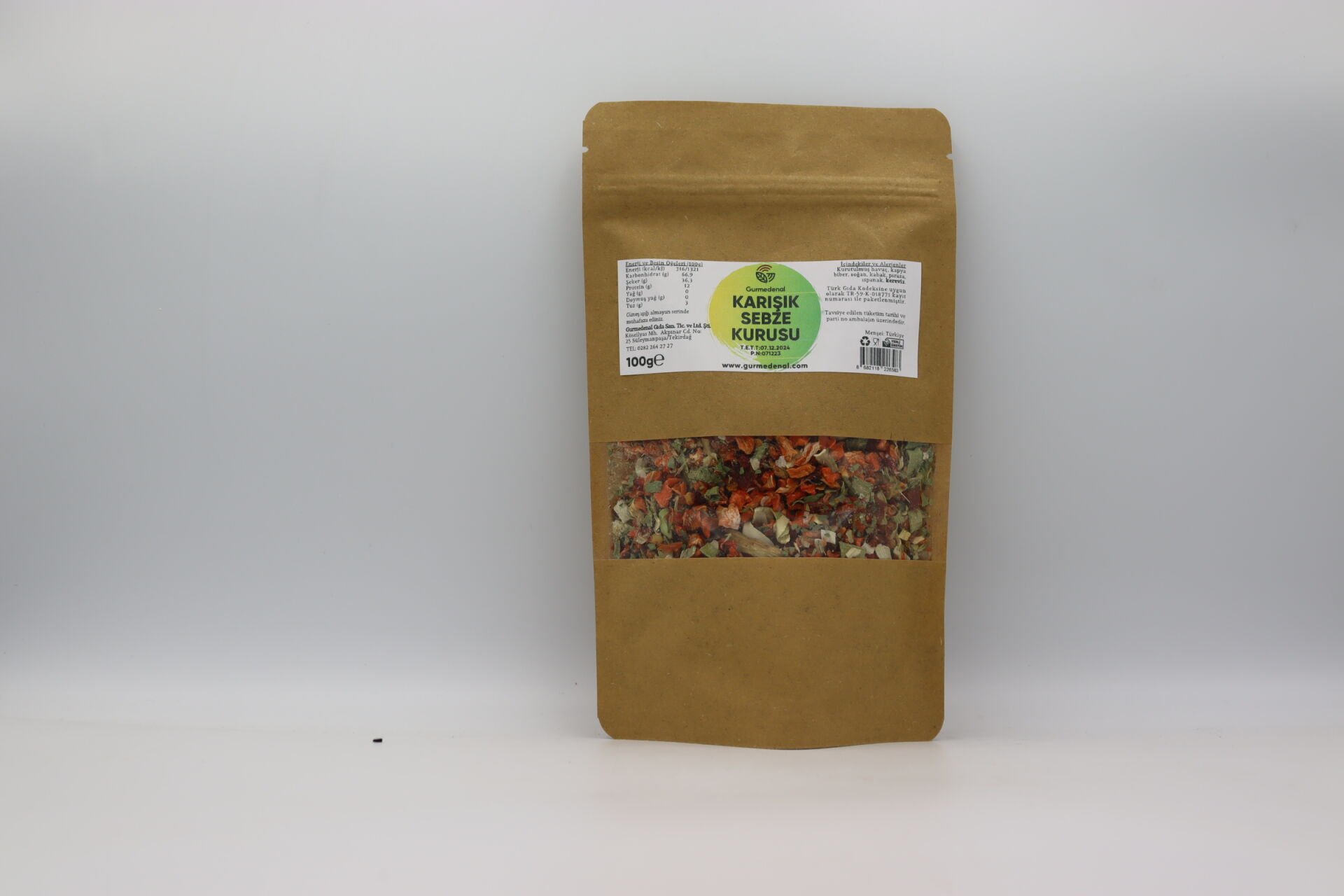 Karışık Sebze Kurusu 100g