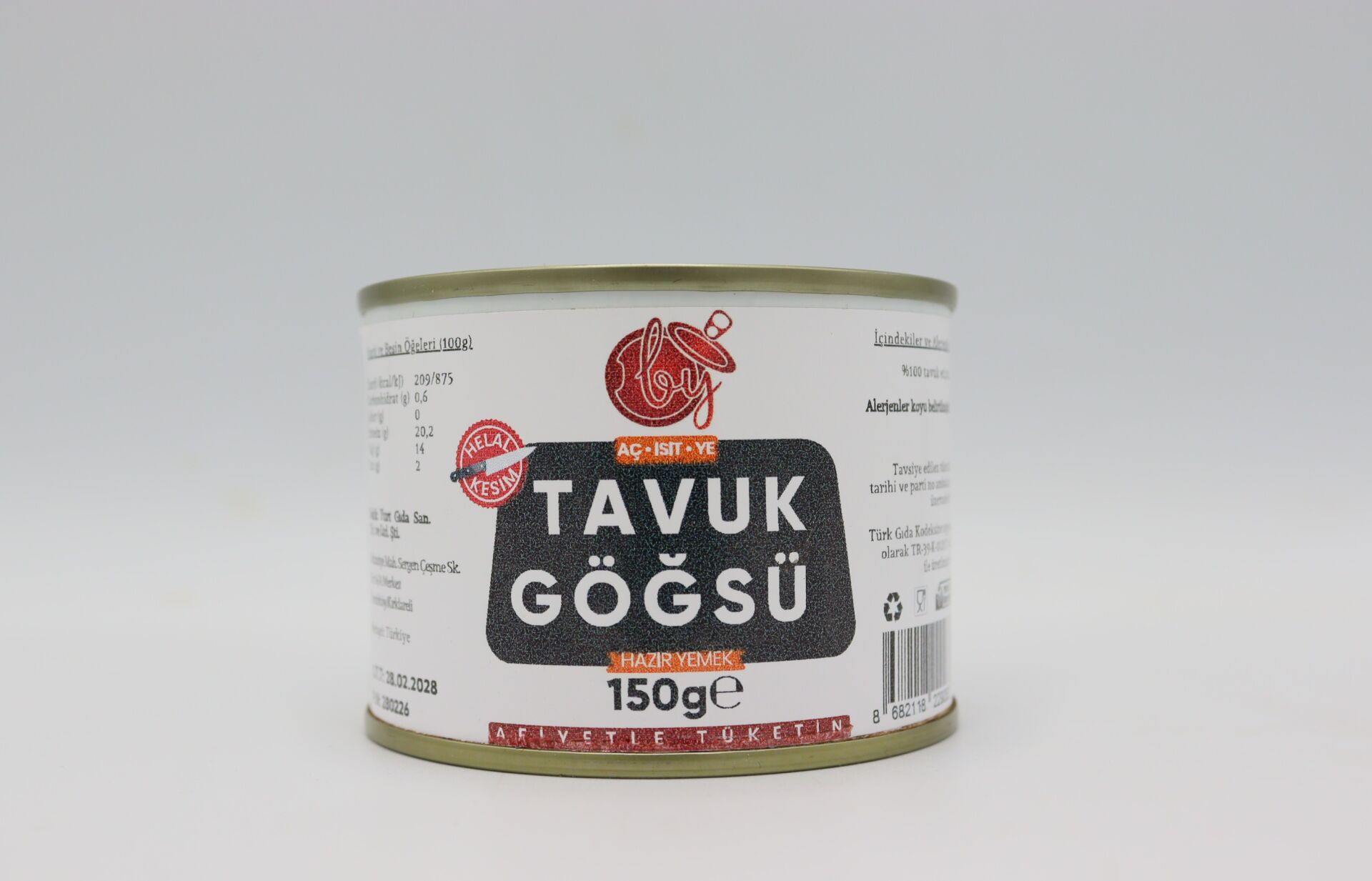 BekikYurt Tavuk Göğsü 150g
