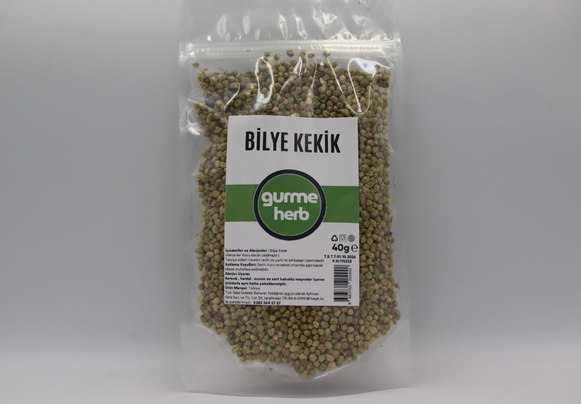 Bilye Kekik 40g (Gurmeherb)