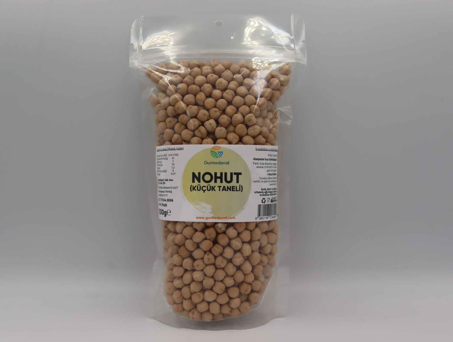 Nohut 500g (Küçük Taneli)
