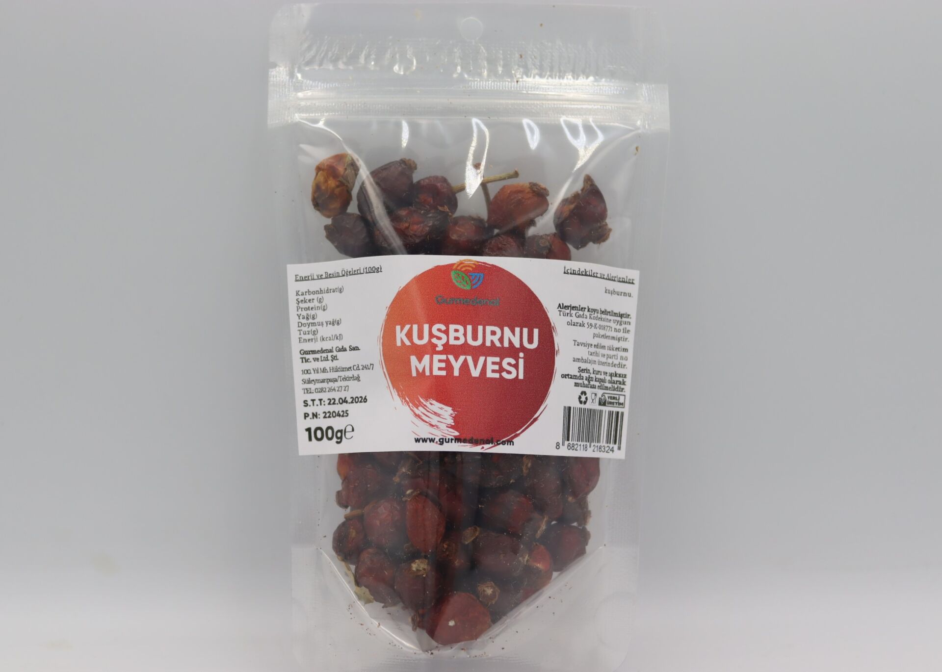 Kuşburnu Meyvesi 100g