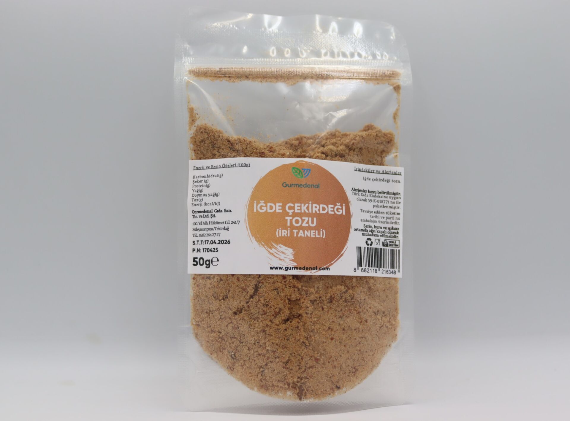 İğde Çekirdeği Tozu 50g (İri Taneli)