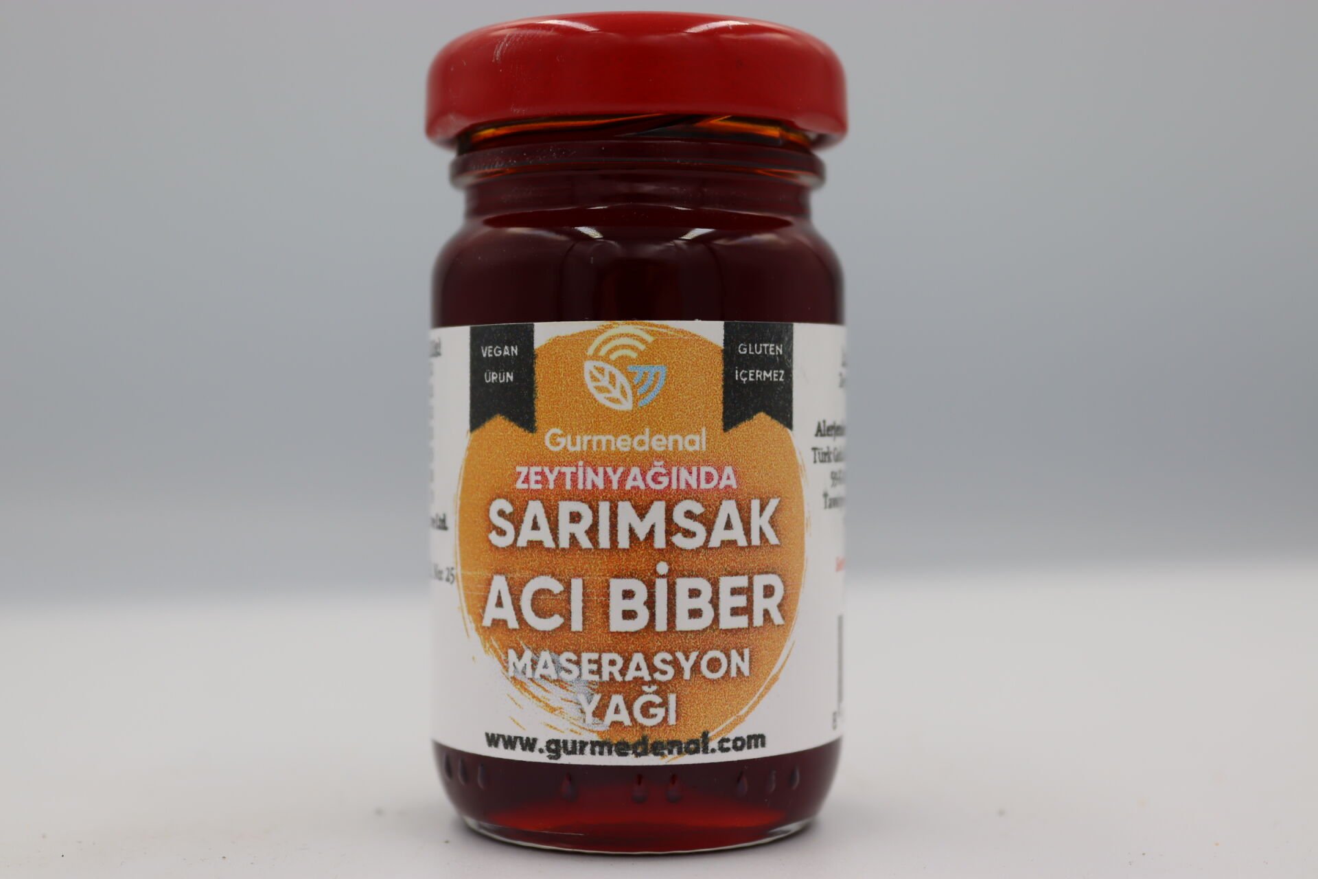 Sarımsaklı Acı Biberli Maserasyon Yağı 65ml