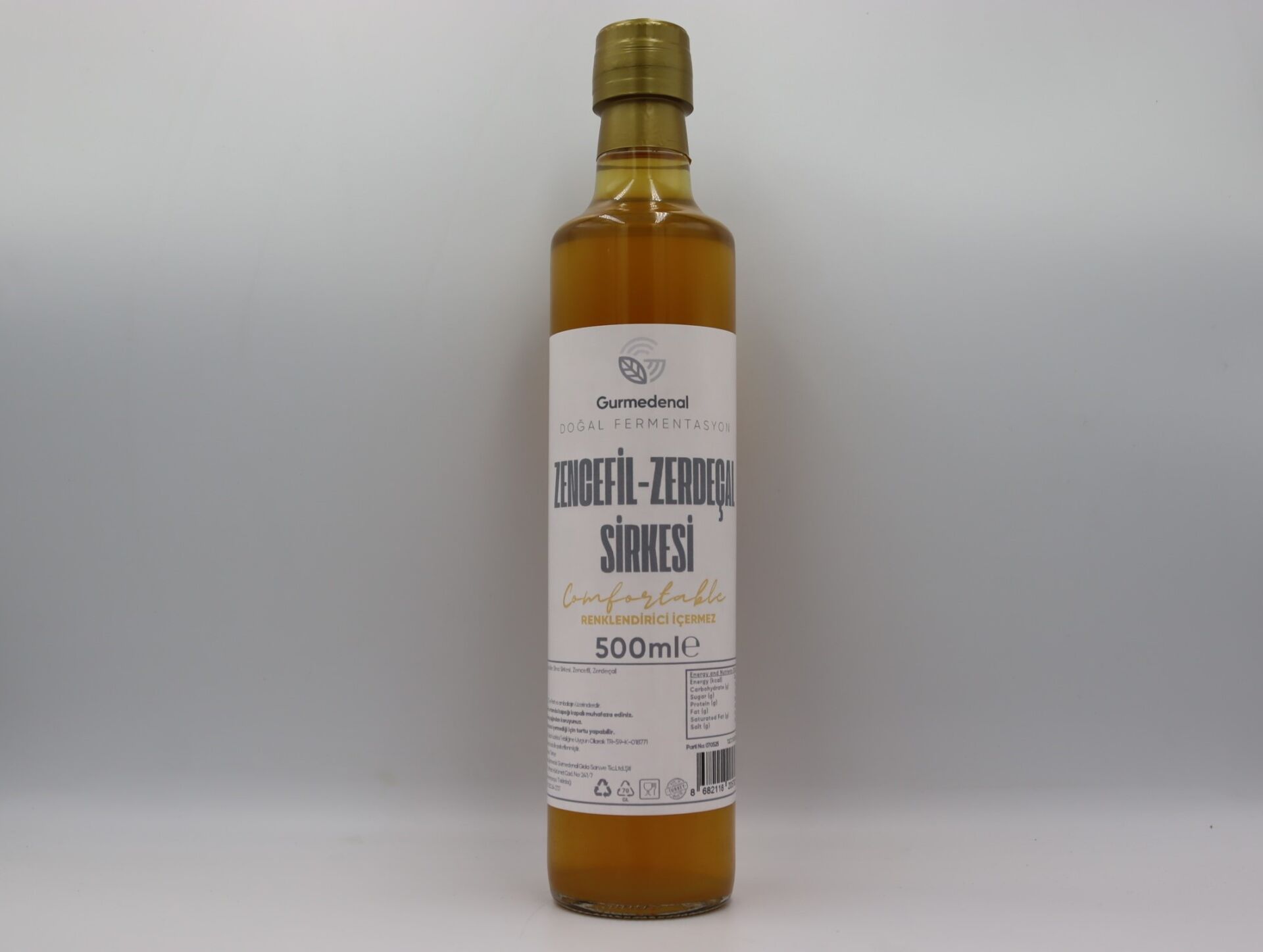 Zencefil - Zerdeçal Sirkesi 500ml