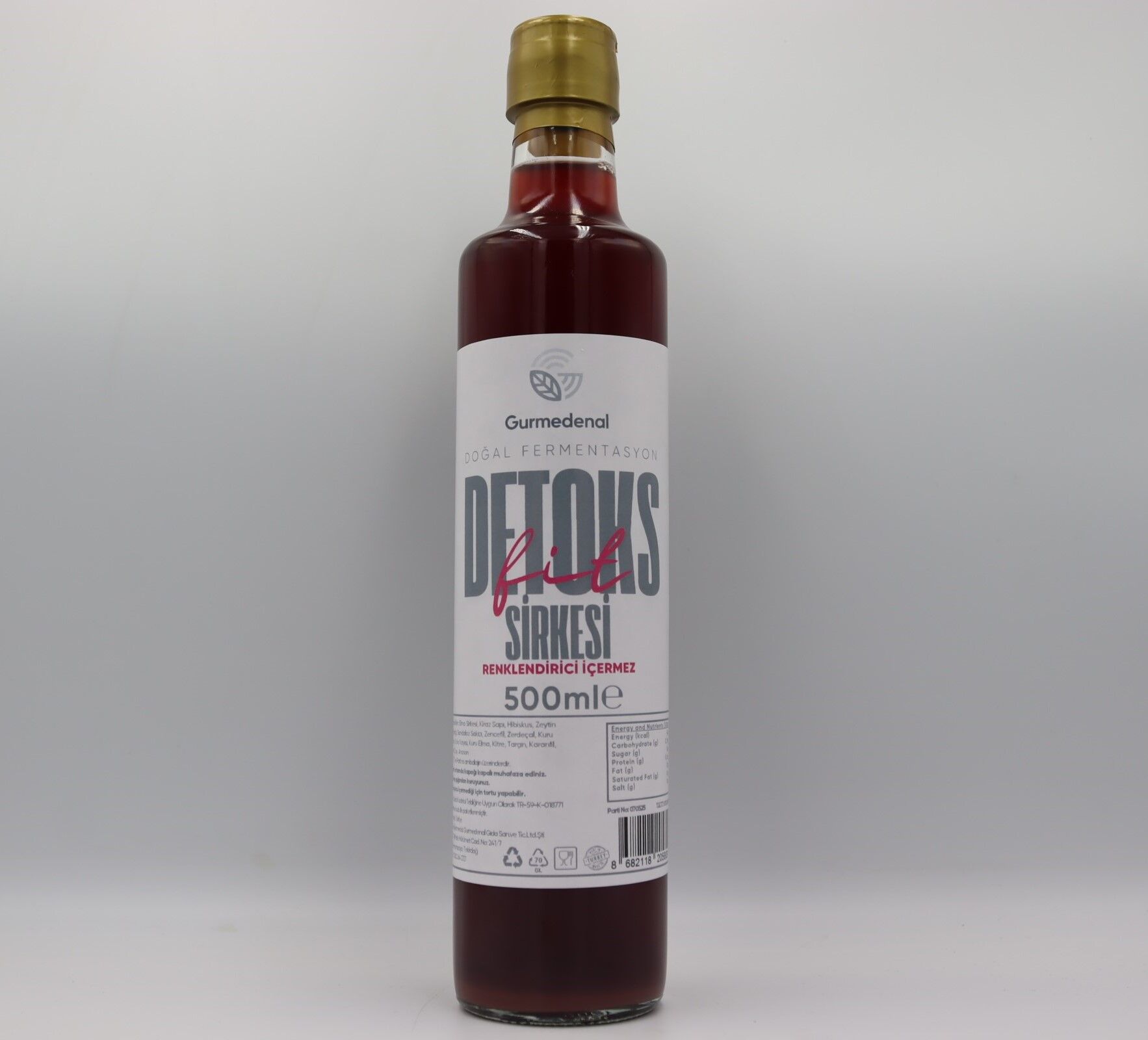 Detoks Fit Sirkesi 500ml