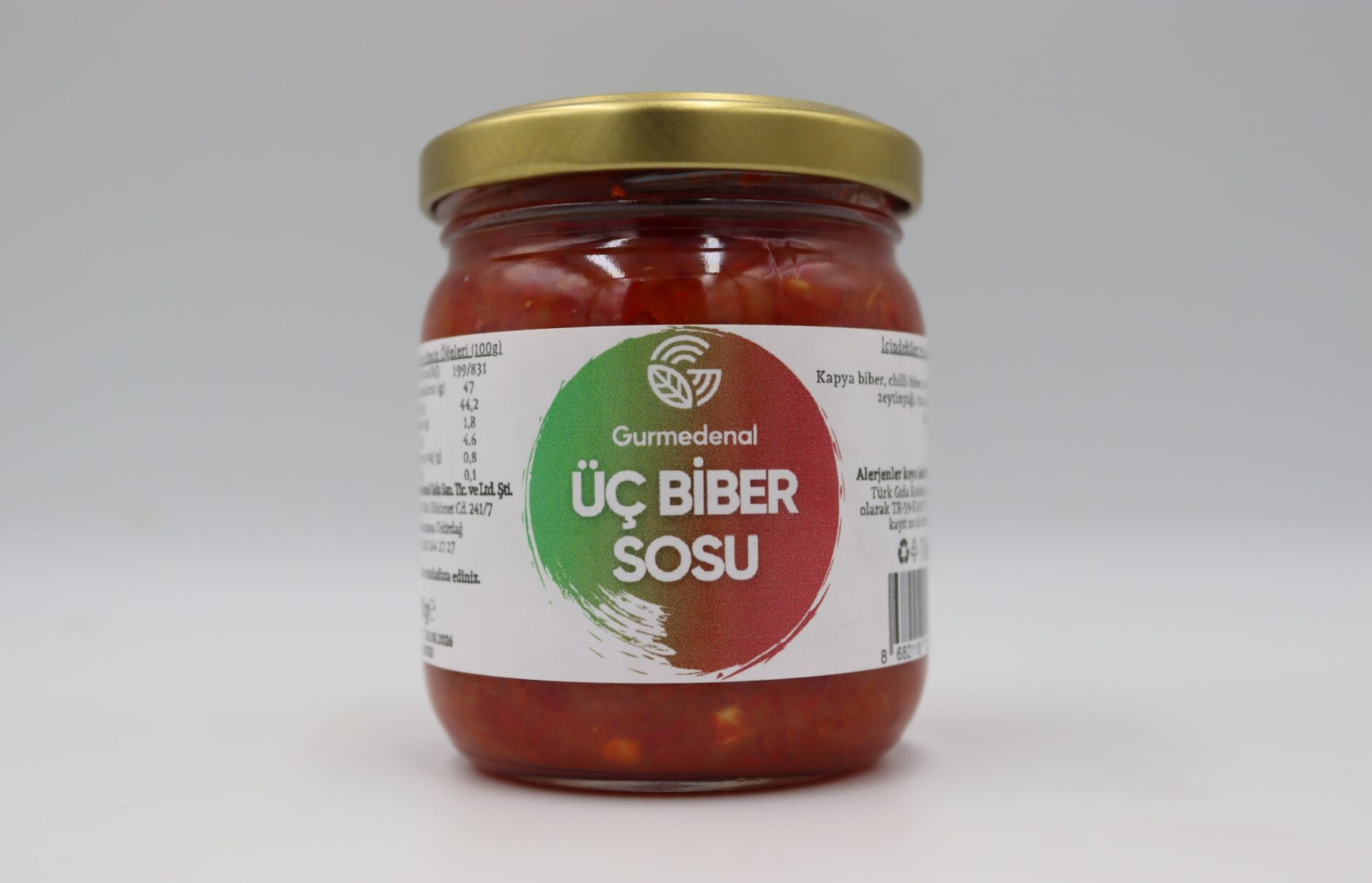 Üç Biber Sosu 170g (Yemeklik)