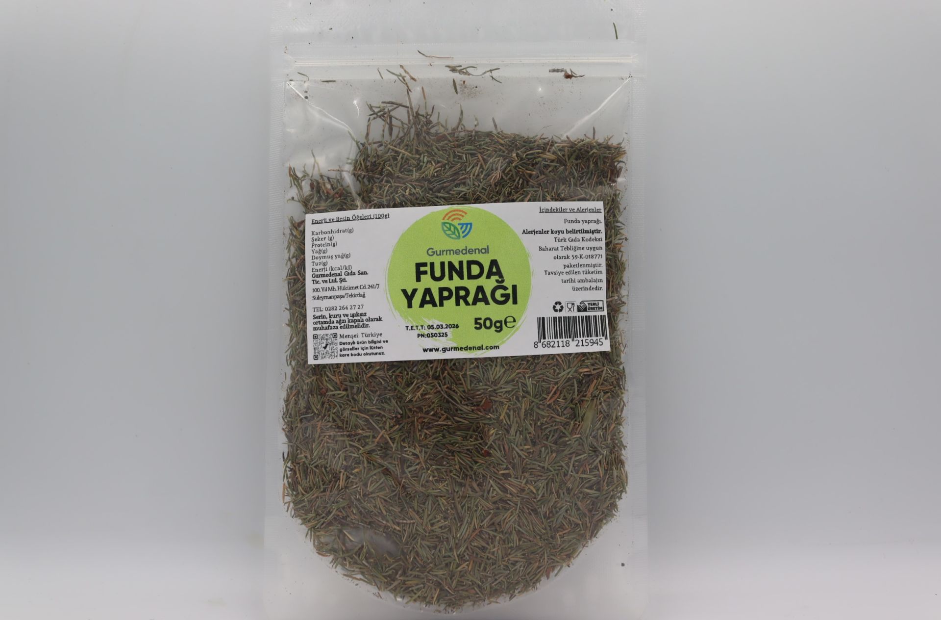 Funda Yaprağı 50g