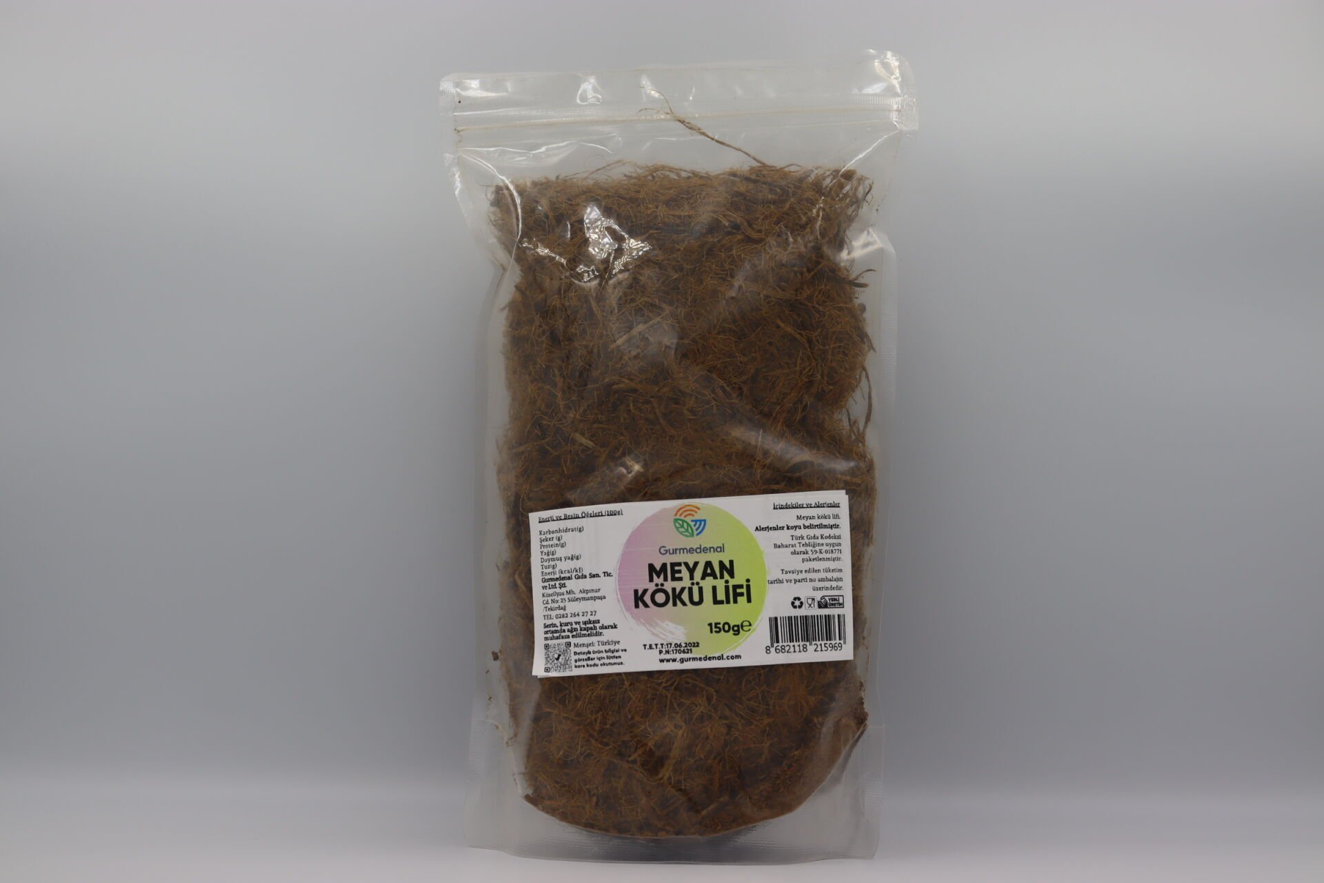 Meyan Kökü Lif 150g