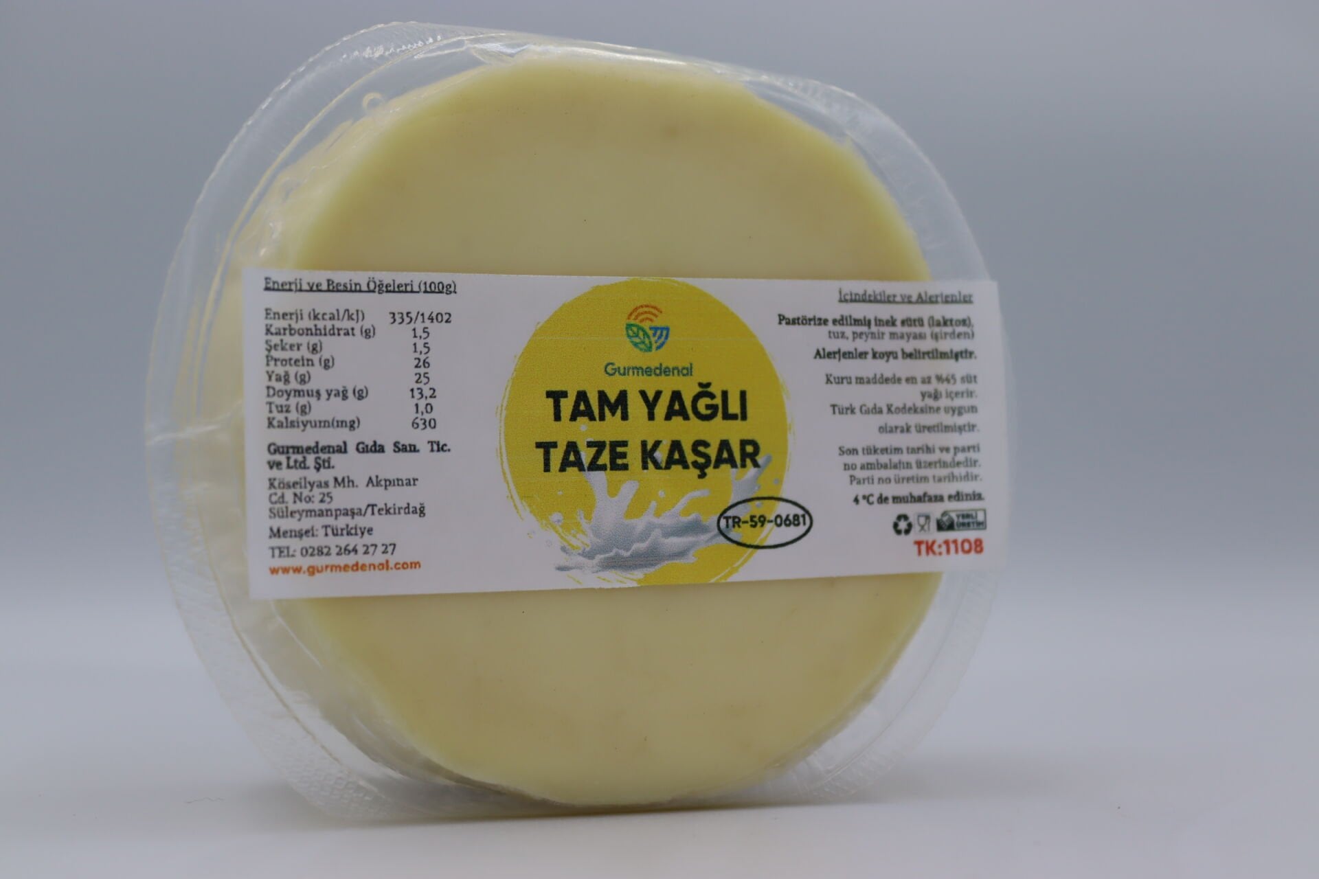 Taze Kaşar 400g