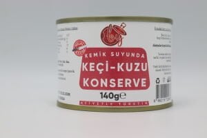 BekikYurt Keçi Kuzu 140g Konservesi (Kemik Suyunda )