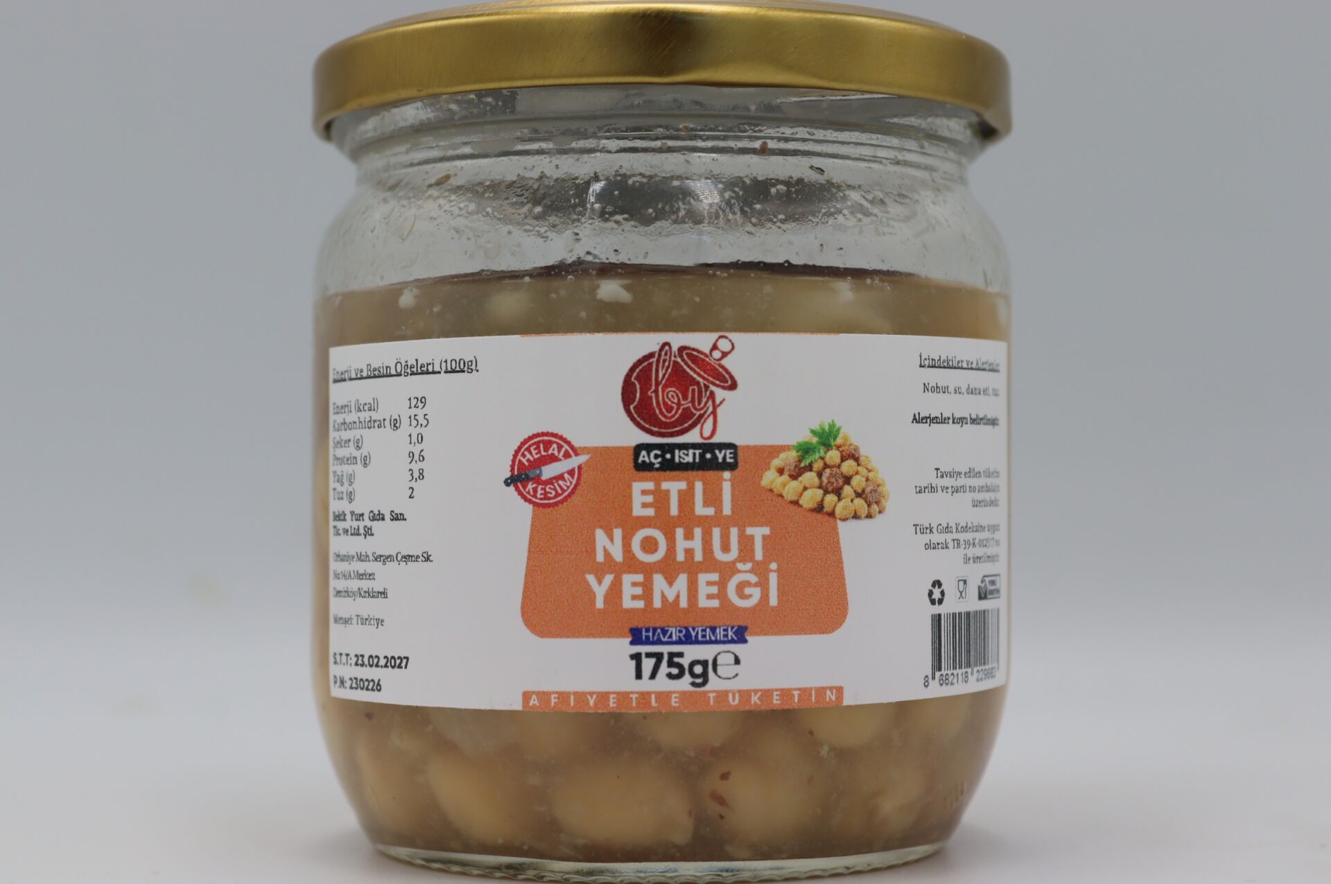 BekikYurt Etli Nohut 175g