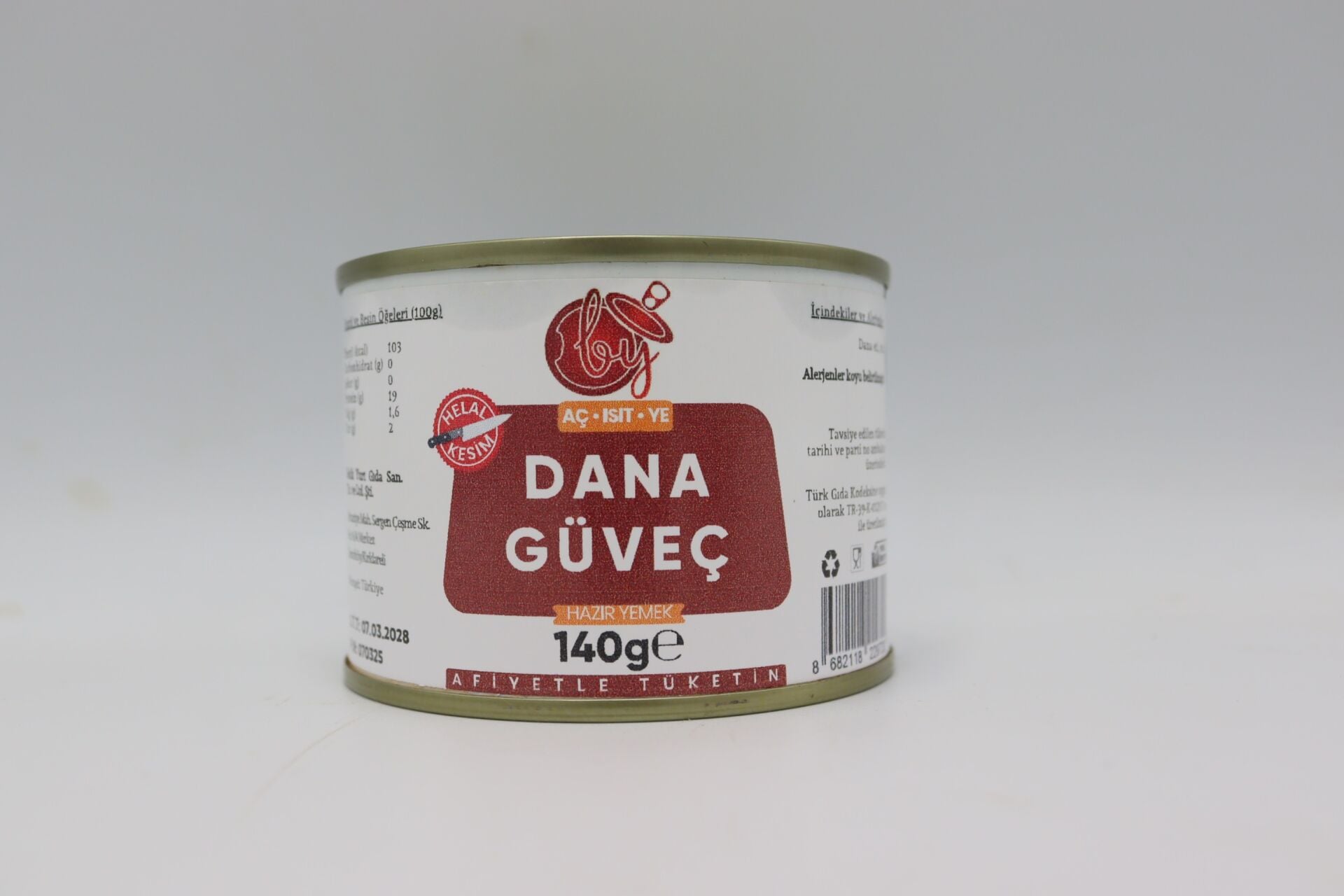 BekikYurt Dana Güveç 140g