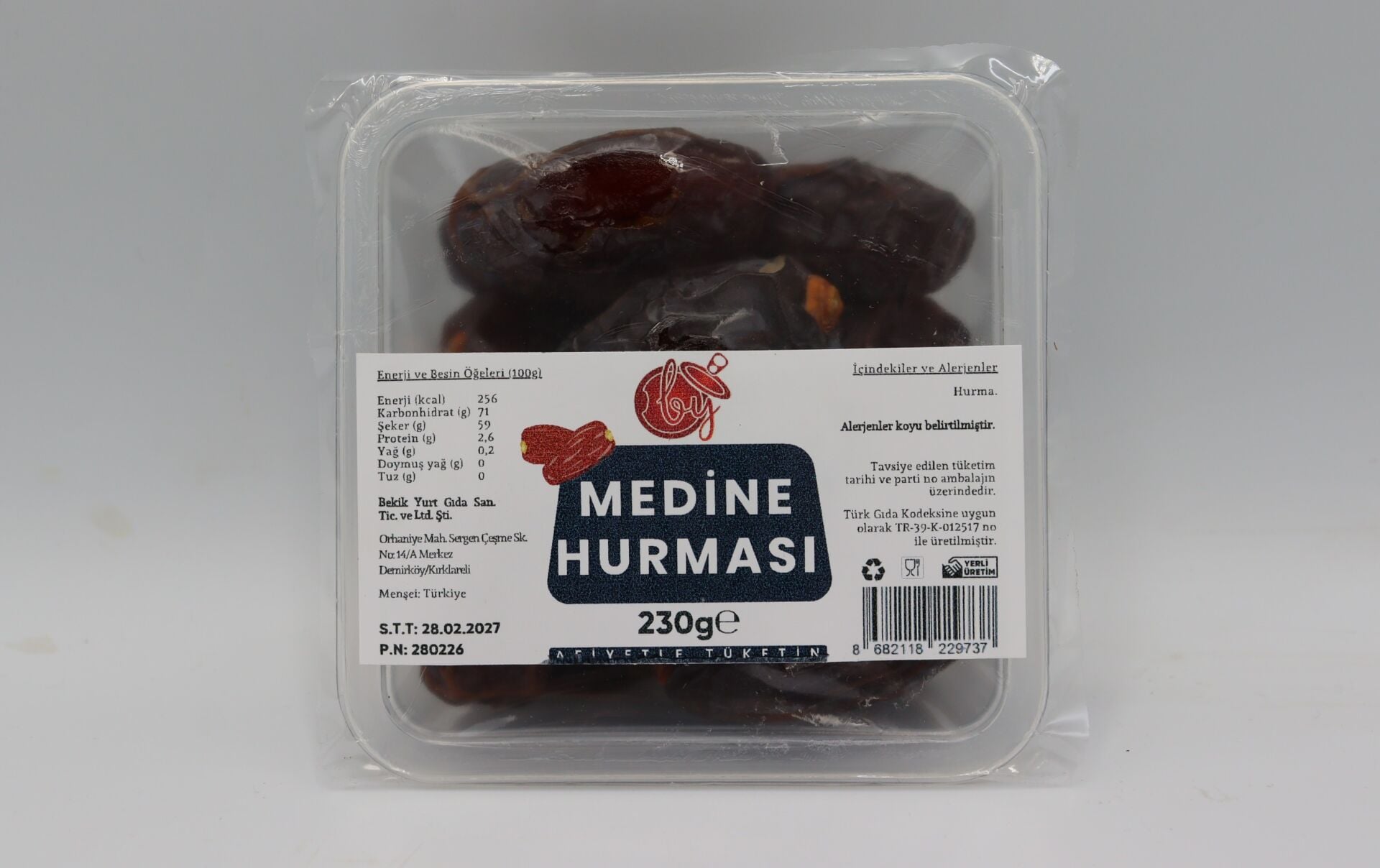 BekikYurt Medine Hurması 230g