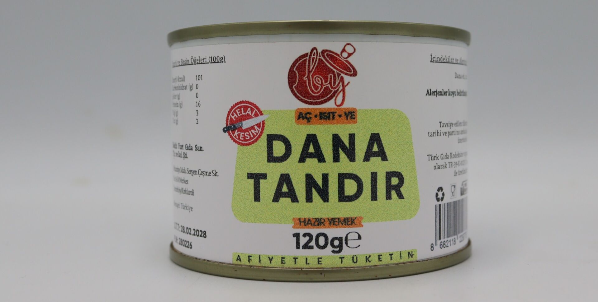 BekikYurt Dana Tandır 120g