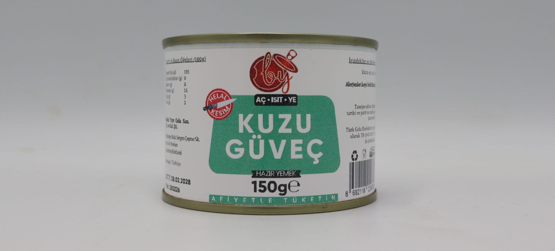 BekikYurt Kuzu Güveç 150g