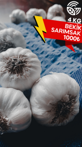 Bekik Sarımsak 4 Kg